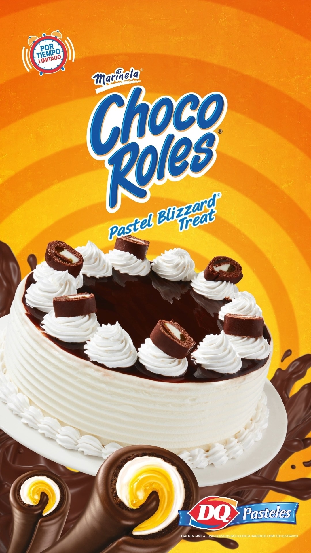 🎂 El Pastel Blizzard® Choco Roles® llegó para ser la estrella de tu ...
