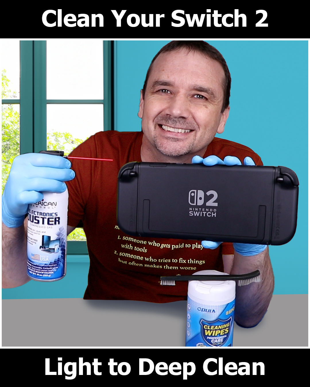 Today I'm walking you through how to safely clean your Nintendo