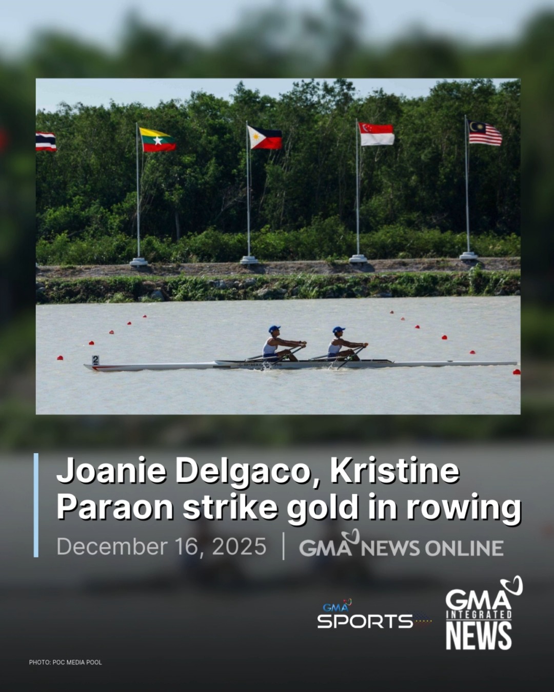ROWING TO GOLD 🇵🇭🚣‍♀️🥇 Joanie Delgaco and Kristine Paraon made waves ...