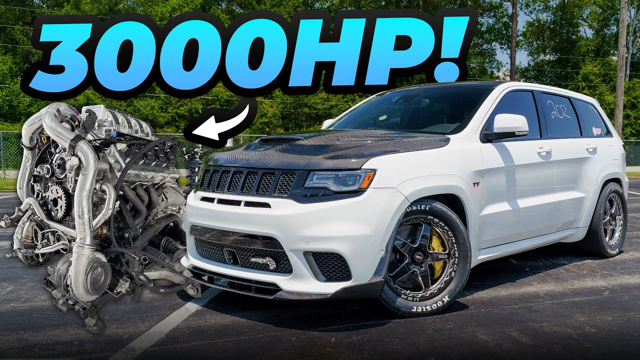 3000HP Jeep TrackHawk Building the World's Most Powerful Trackhawk ...