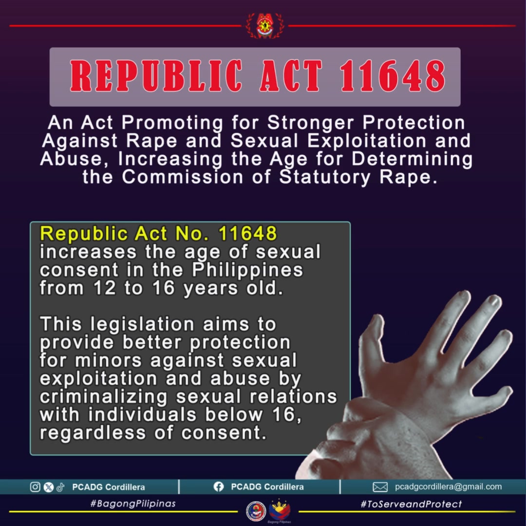REPUBLIC ACT 11648 -An Act Promoting for Stronger Protection Against ...