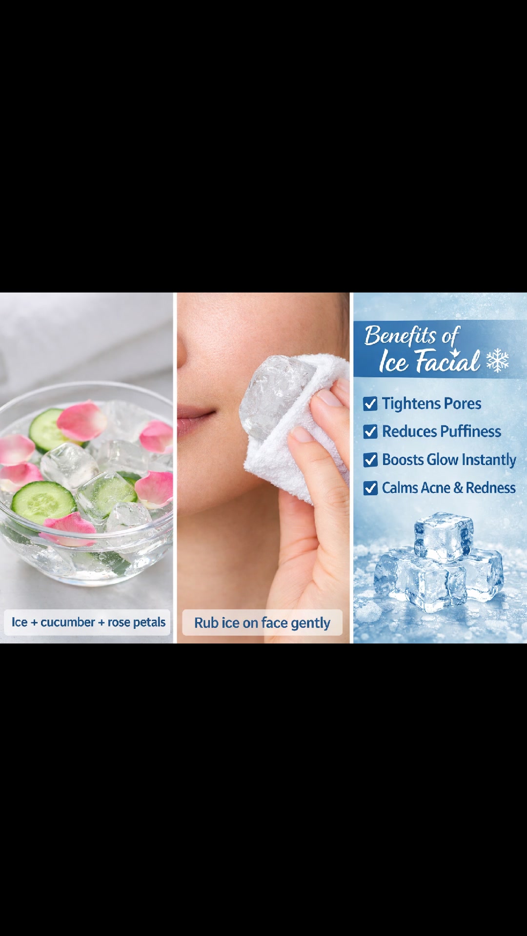 Stop scrolling Your skin will LOVE this ICE FACIAL! Ice facial is one ...