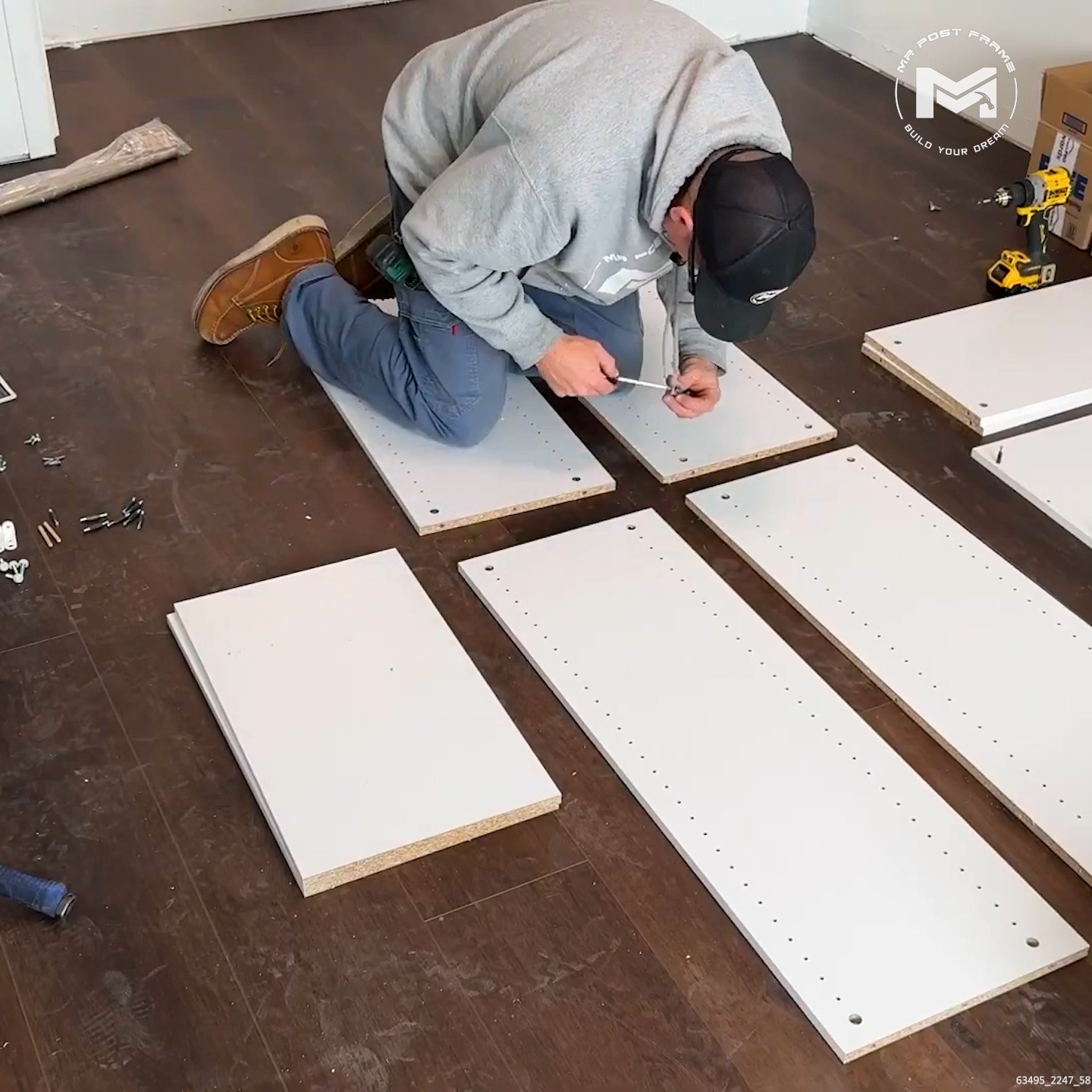 Installing a Modular Closet System #ClosetSystem #Closet #Organization ...