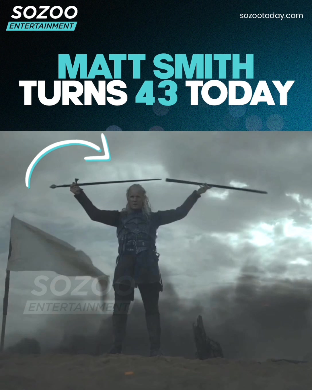British actor Matt Smith turns 43... - Sozoo Entertainment | Facebook