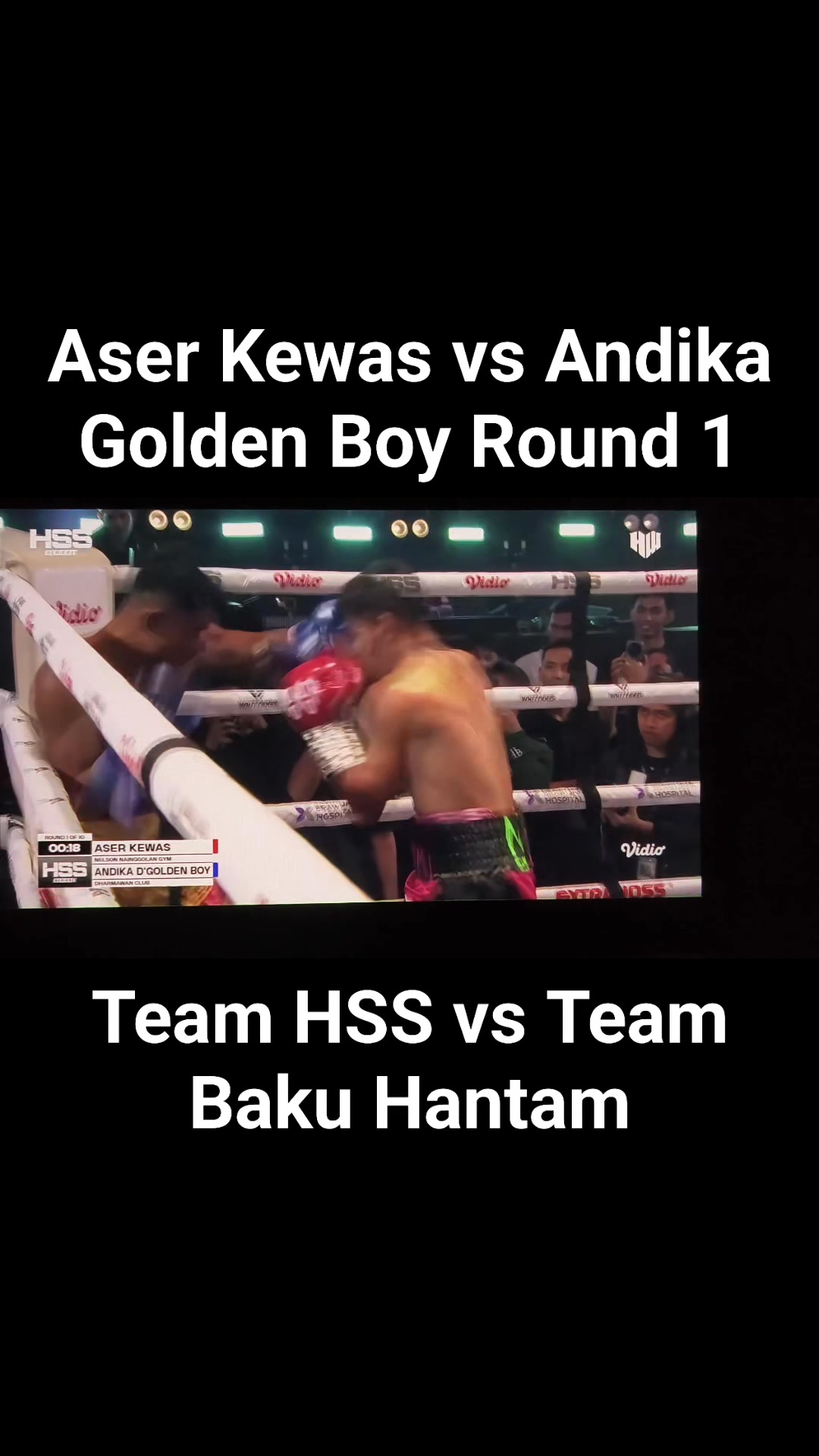Pertarungan panas antara team HSS vs team Baku Hantam #hss #bakuhantam ...