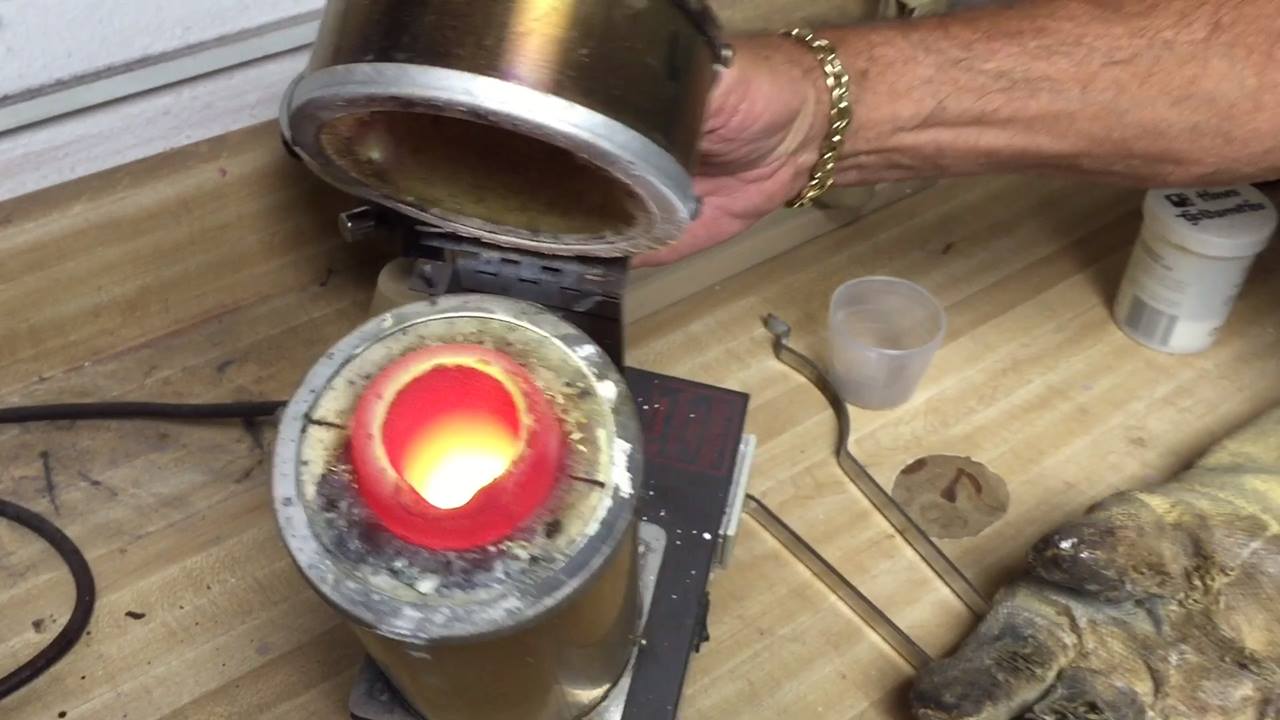 An inside look at our casting process for our handmade jewelry with our ...