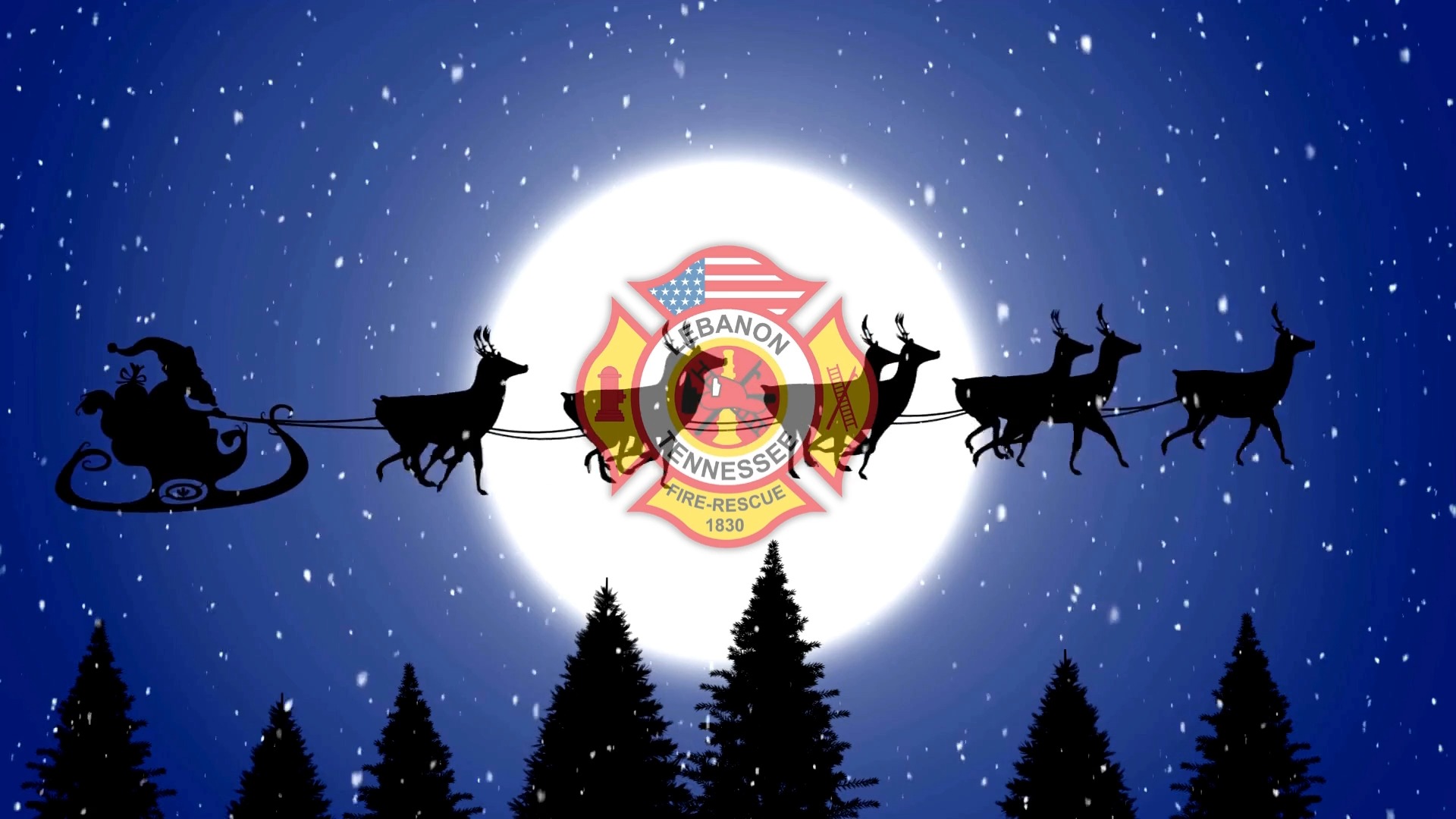 'Twas the Night Before Christmas... The Lebanon Fire Department wishes ...