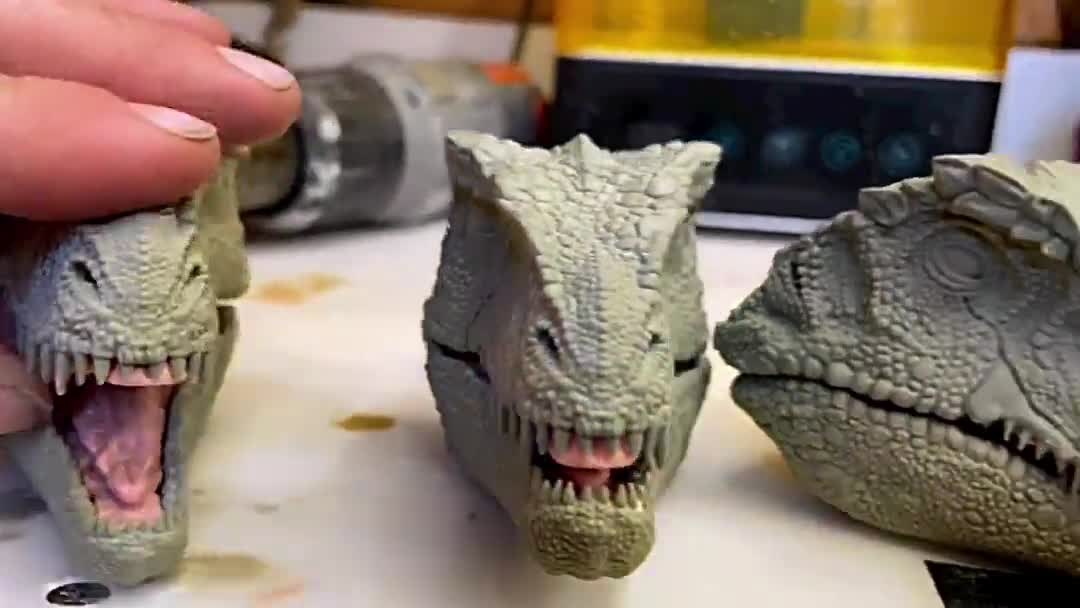 RUBBERSAURS Giganotosaurus update! Printing and casting! Great work ...