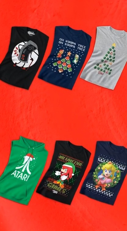 Your Favorite Retro Video Game Tees! | 80sTees.com