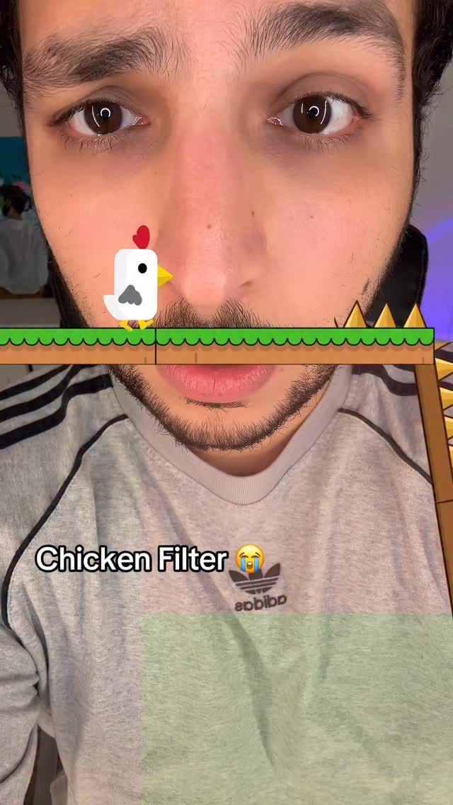 Chicken Filter Game 😱! #chicken #filter #game #challenge #reels | The ...