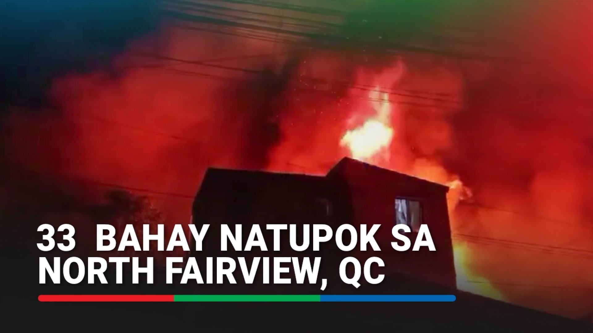 Nagngangalit ang apoy sa nasunog na residential area sa Rand Street ...