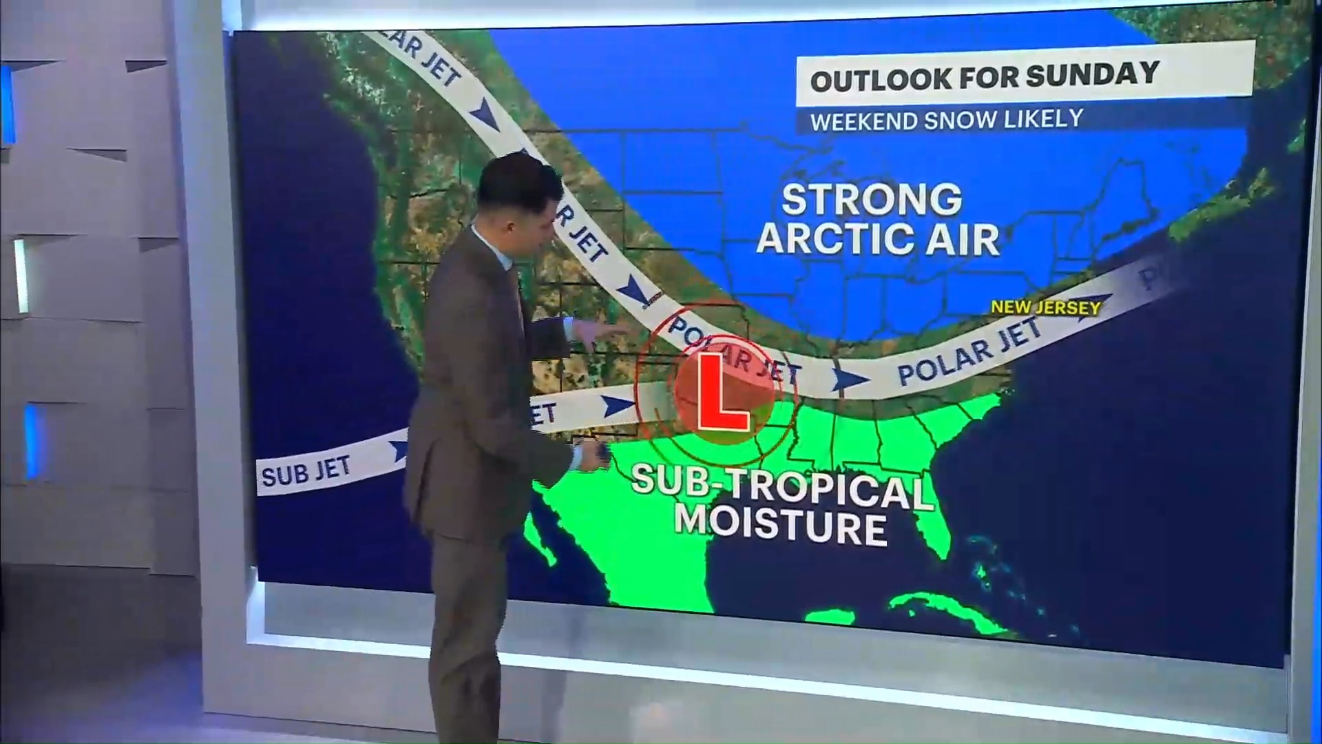 Another storm is likely this weekend - taking aim for Sunday. It's 5 ...