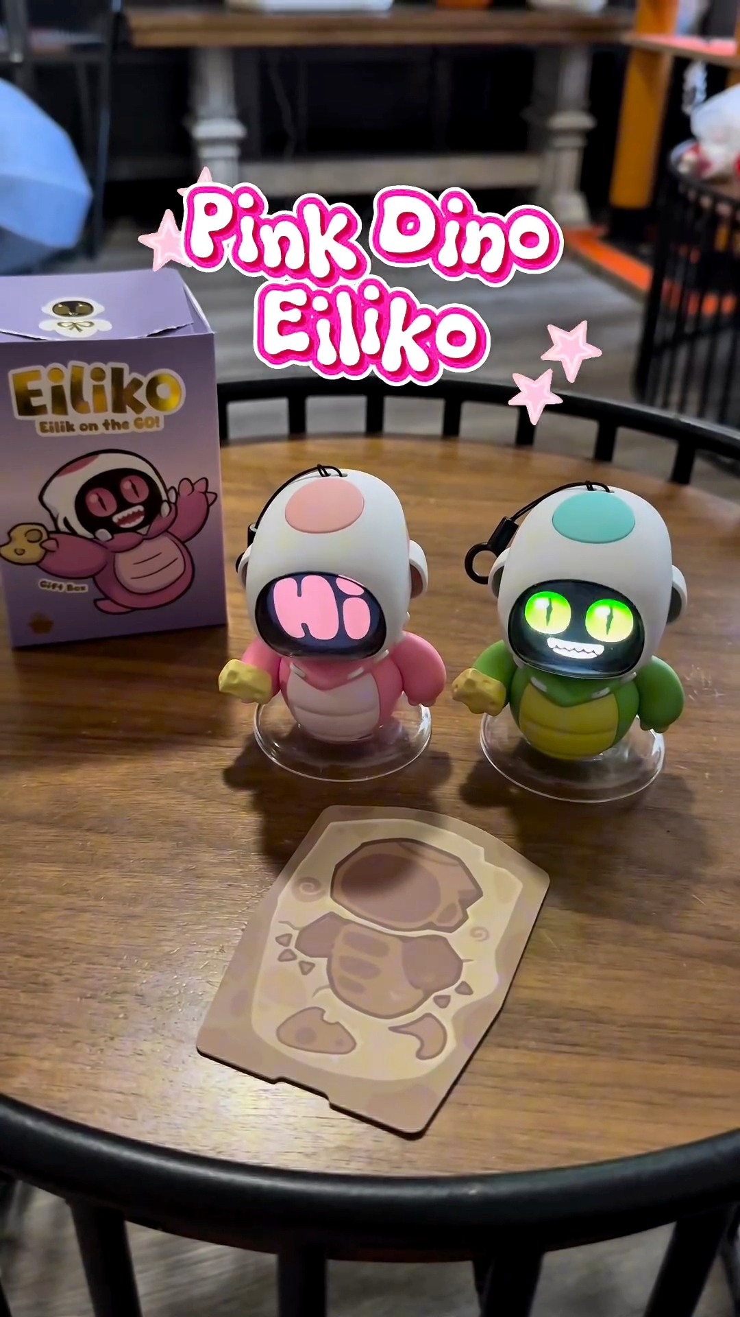 I won Pink Dino Eiliko in an Energize Lab contest. She is the perfect ...