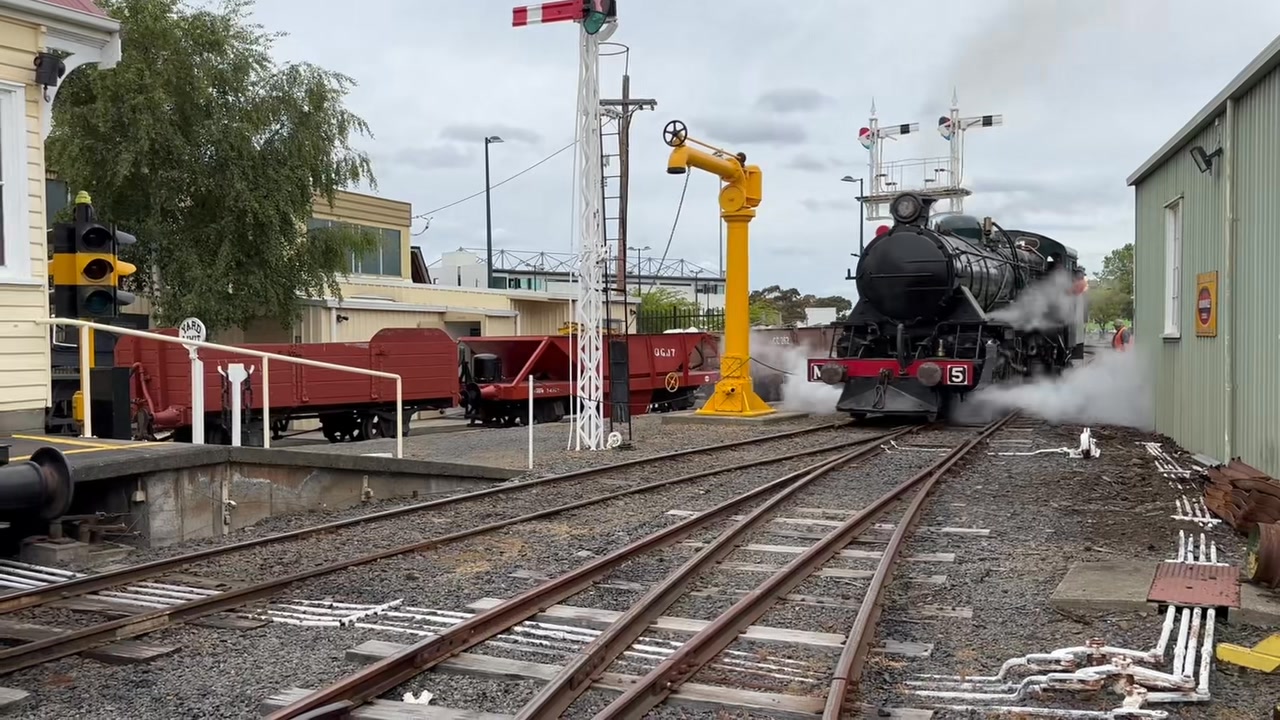 Steam Locomotive M5 is nearing... - Tasmanian Railway History | Facebook