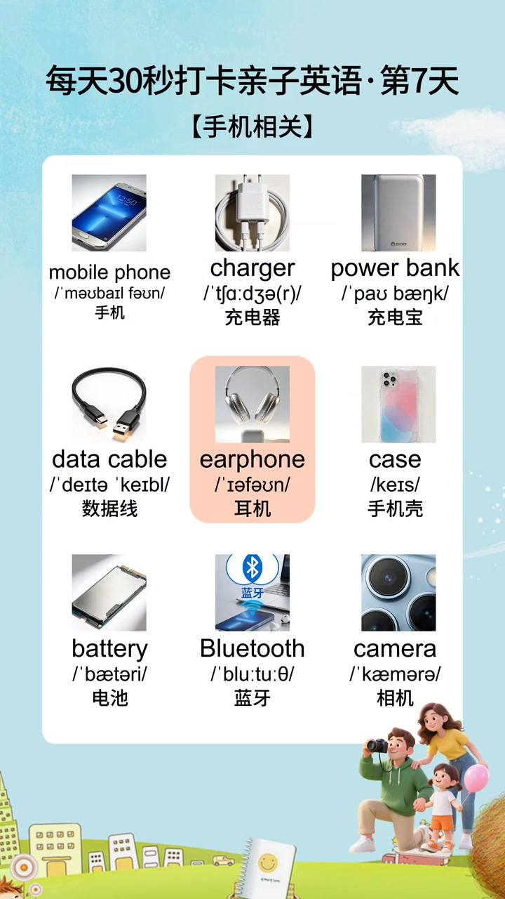 充電 器 英語