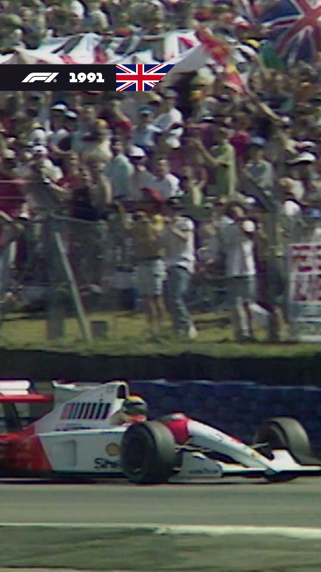 Taxi for Senna! 🚕 Nigel Mansell gives his rival a lift back to