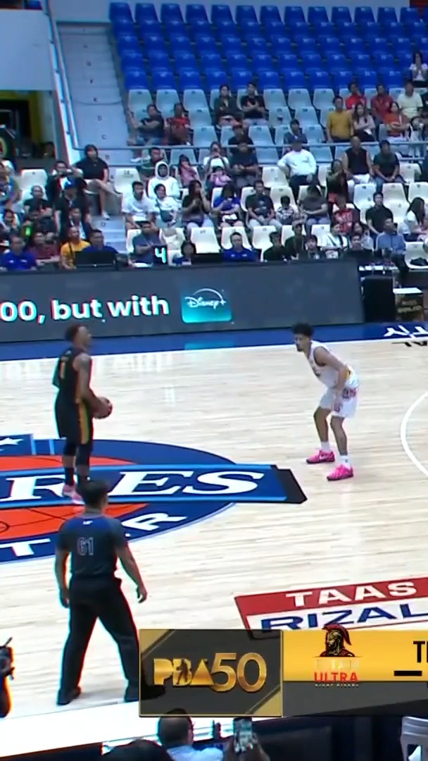 BEAST FROM BEYOND 🐾 Calvin Abueva unleashes a massive four-pointer to ...