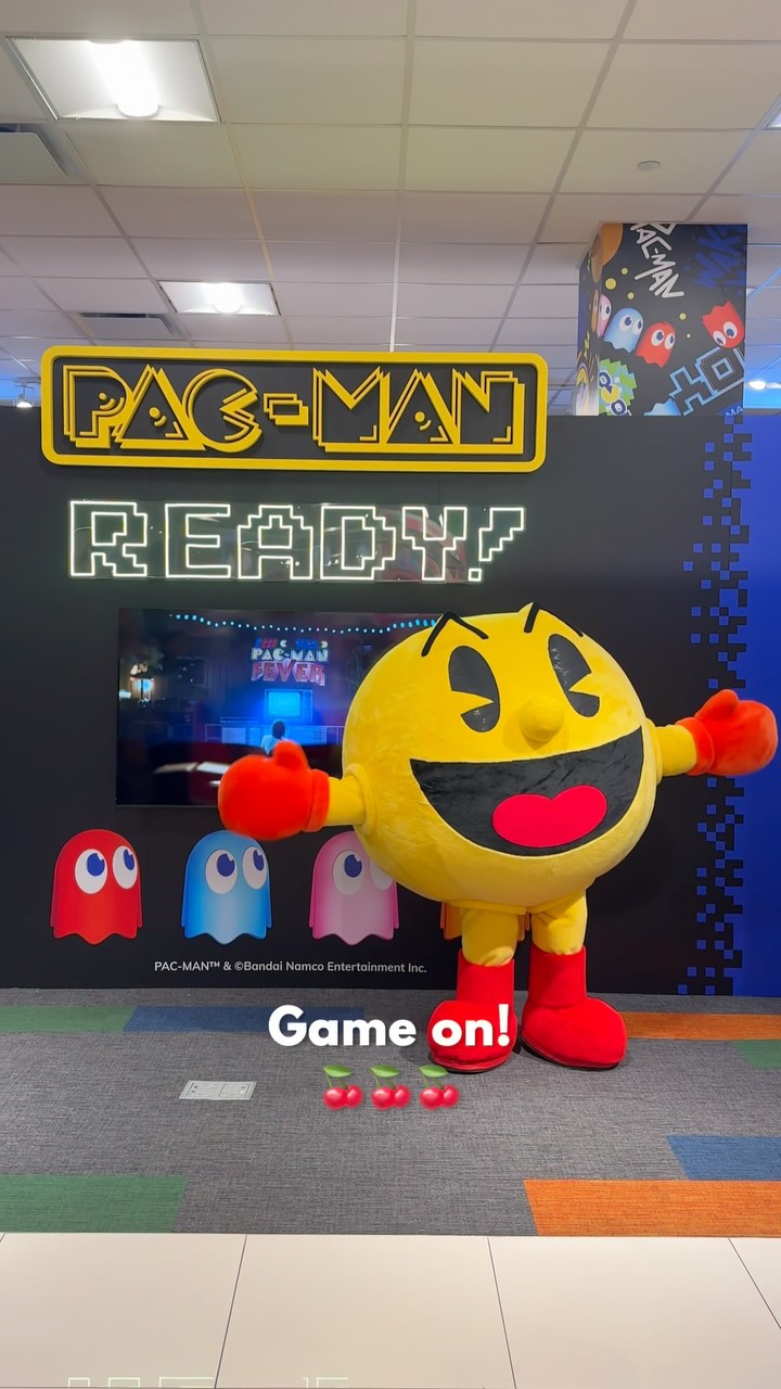 FREE FUN IN NYC: PAC-MAN Arcade Pop-Up 💛🍒 Celebrate PAC-MAN's