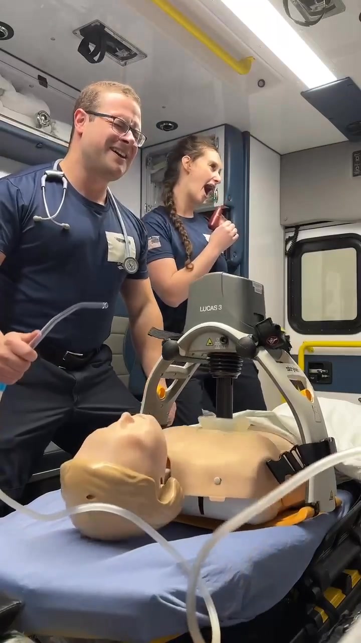 Our job is a serious one. Sometimes, you just have to have a little fun ...