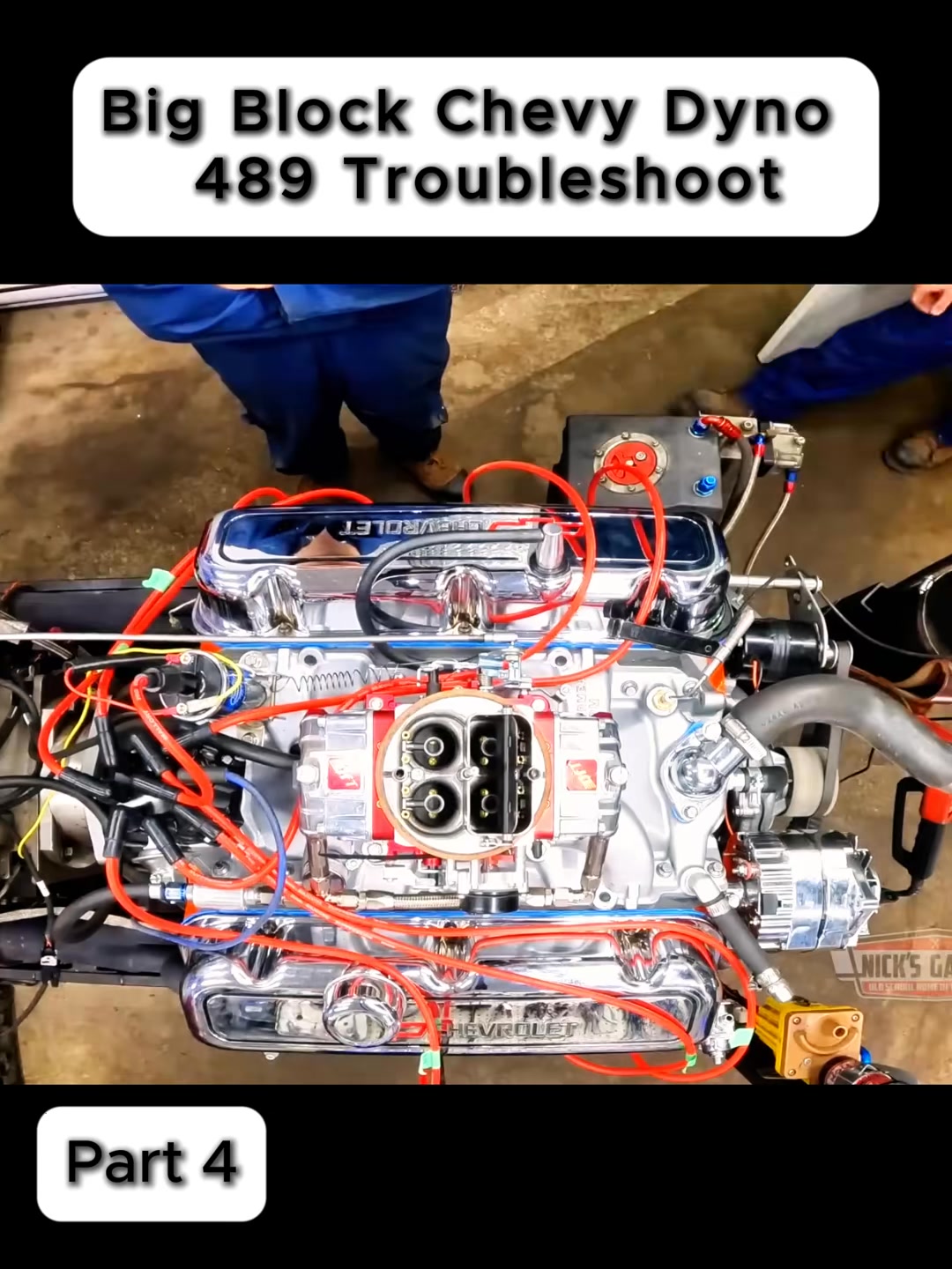 Big Block Chevy Dyno - 489 Troubleshoot#mechanics #error404 #error # ...