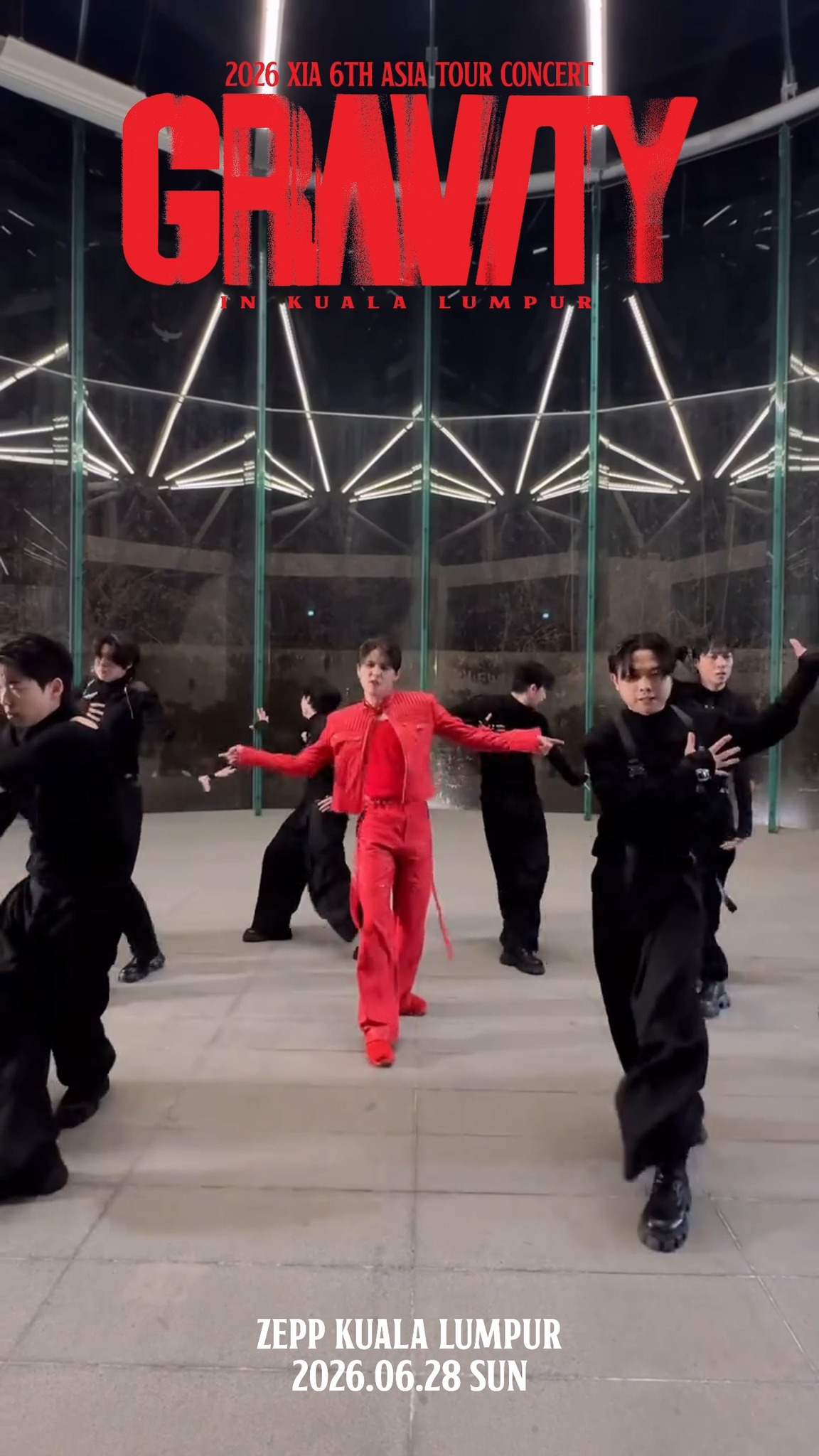 COUNTDOWN 2 DAYS ! XIA brings 𝗚𝗥𝗔𝗩𝗜𝗧𝗬 to Kuala Lumpur — a