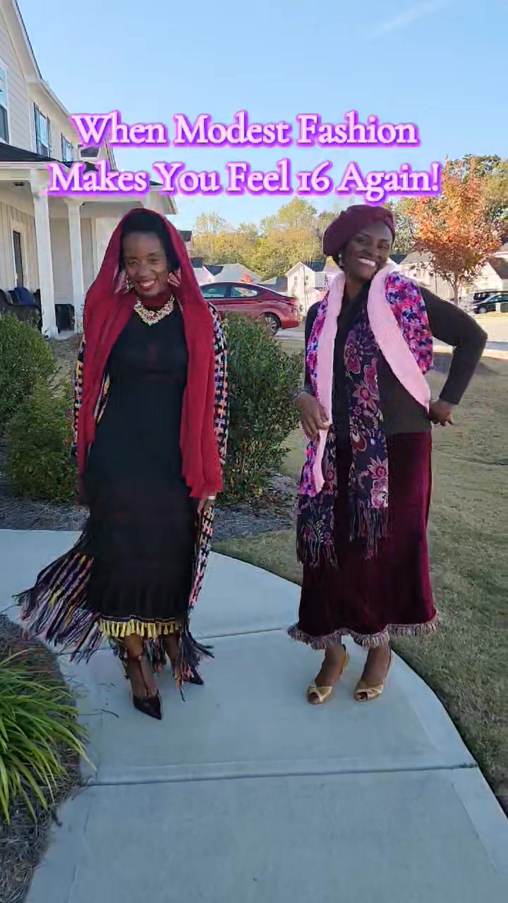 When Modest Fashion Makes You Feel 16 Again! #modestfashion #modesty # ...
