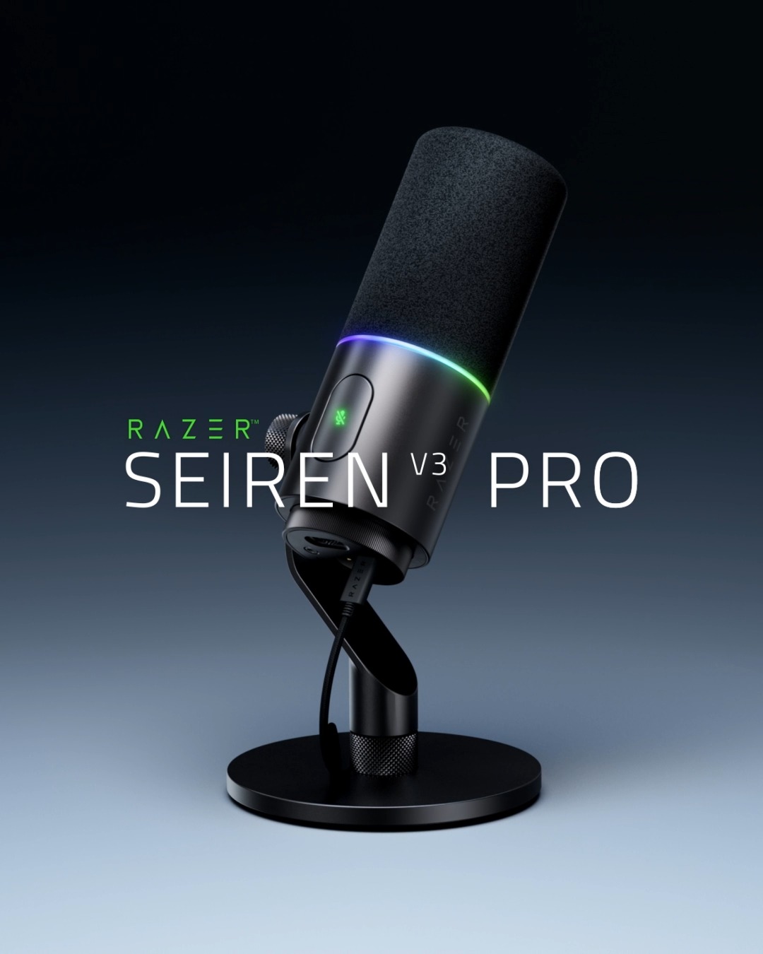 The Razer Seiren V3 Pro delivers studio-quality audio with