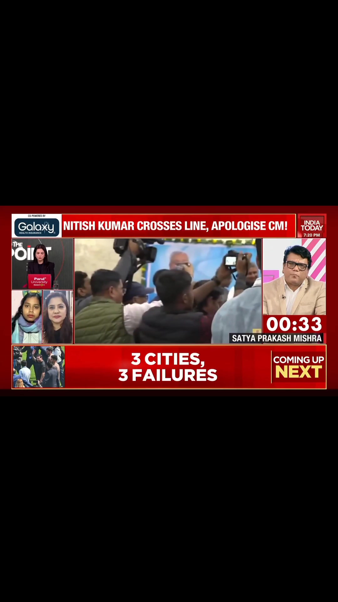 Was live on #IndiaToday at 7 pm with Preeti Chowdhury. Would be live ...