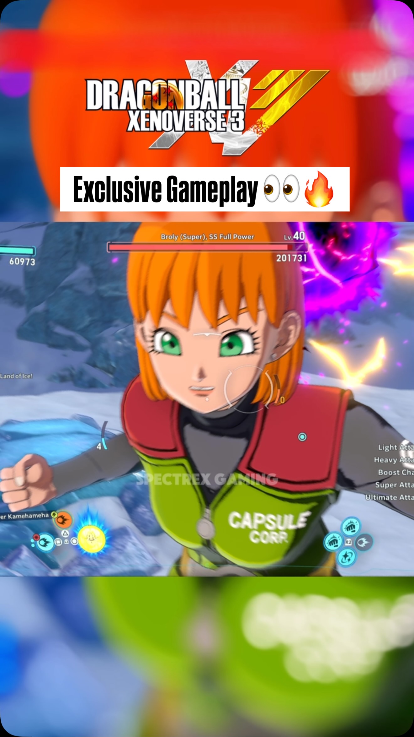 I got to see a BCD demo of Dragon Ball Xenoverse 3 and they're