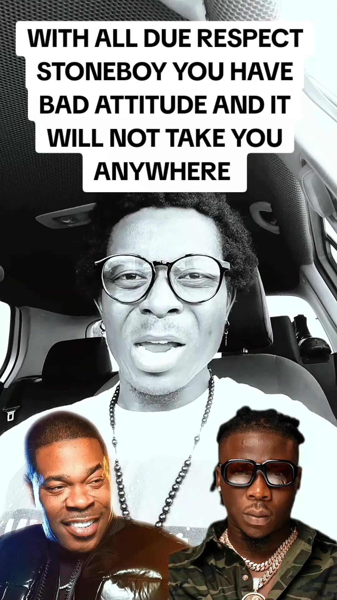 With all due respect stoneboy this bad at #titude of yours will not ...