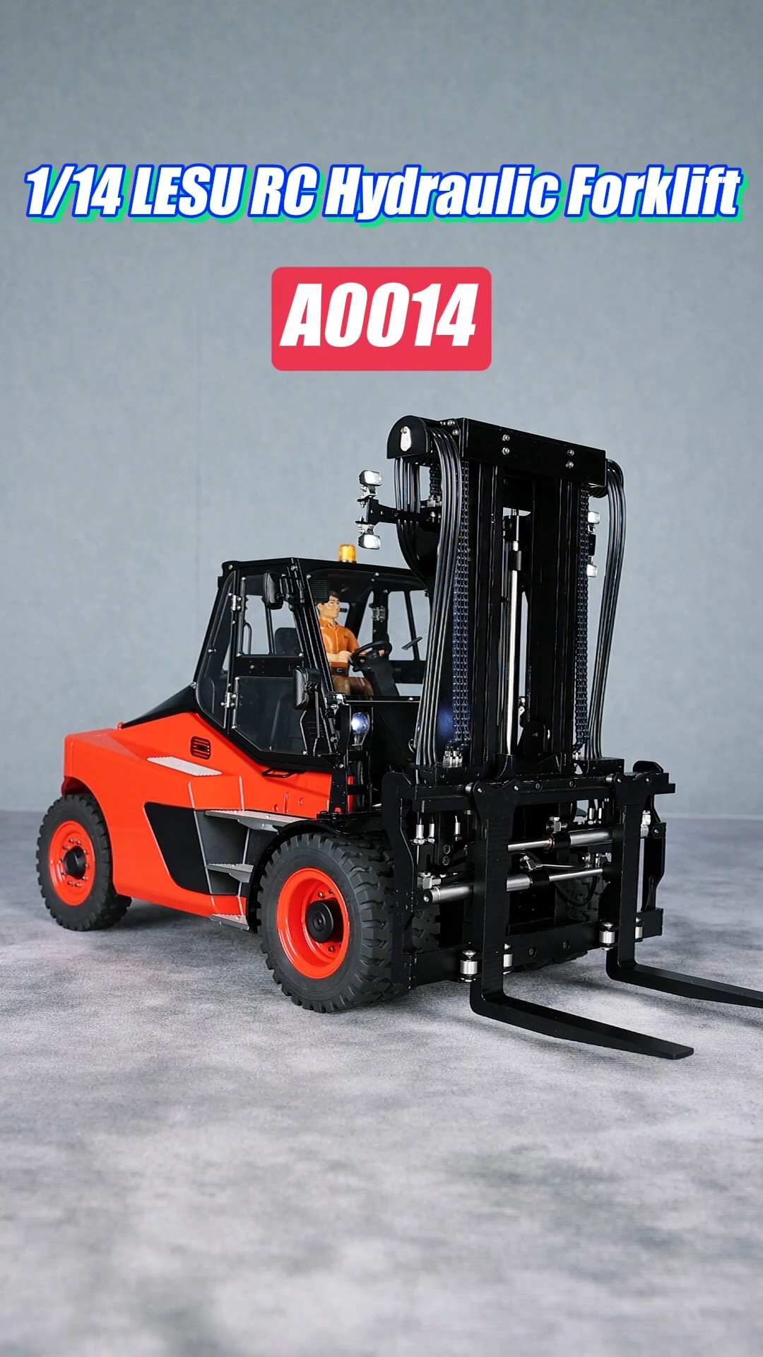 How’s the 1/14 LD160S Heavy-Duty Hydraulic Forklift? Packed with hyper ...