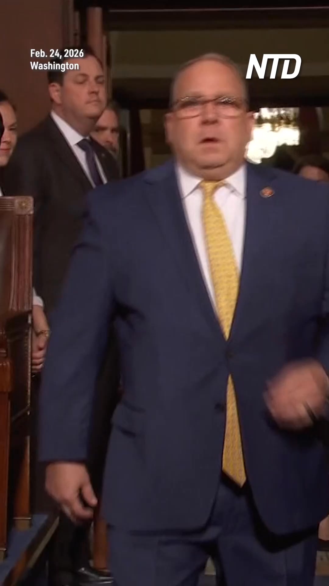NTD News - The House Sergeant at Arms approached and... | Facebook