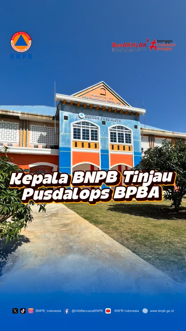 Halo #SahabatTangguh! Kepala BNPB Letjen TNI Dr. Suharyanto, S.Sos., M ...