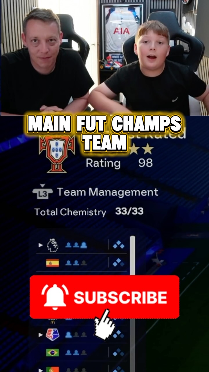 FC26 Fut champs Team Reveal #eafc #fifa #ultimateteam #fut #fc26