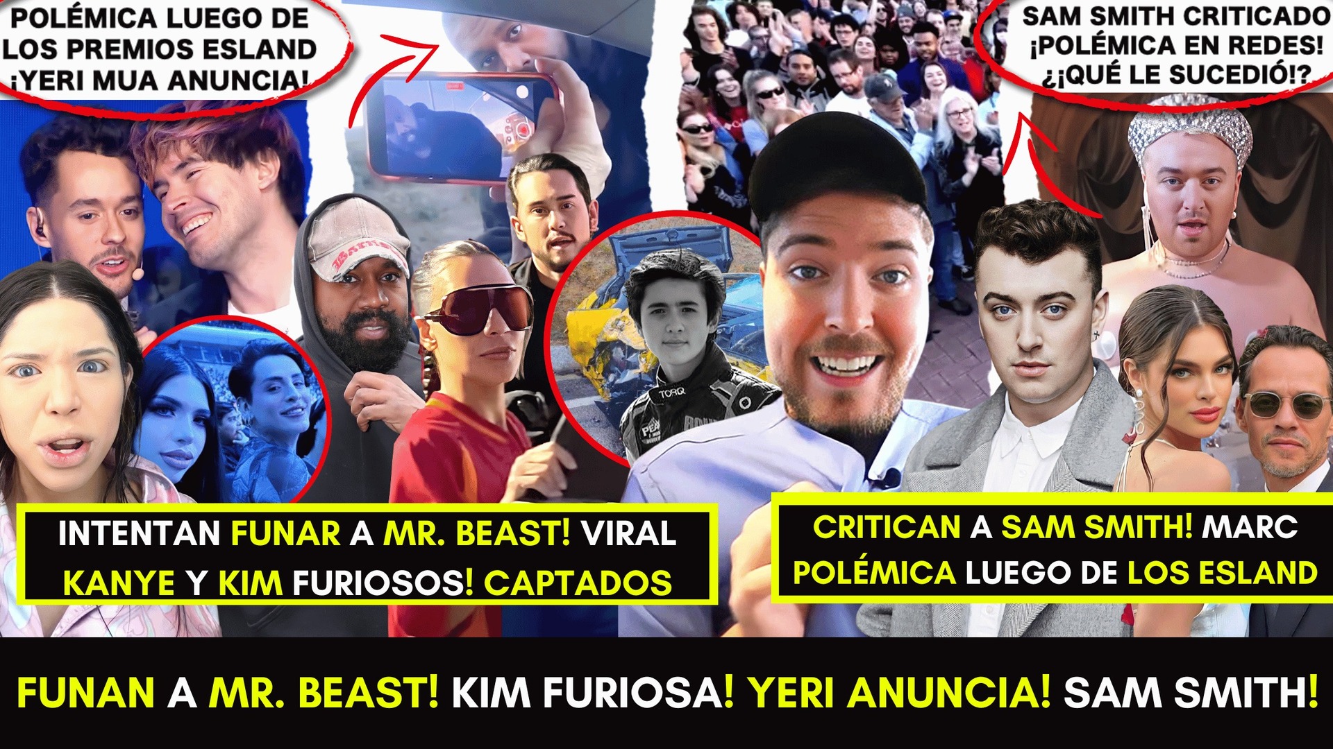 Funan A Mr Beast! Kanye Y Kim Captados! Pique Abucheado! Yeri Mua ...