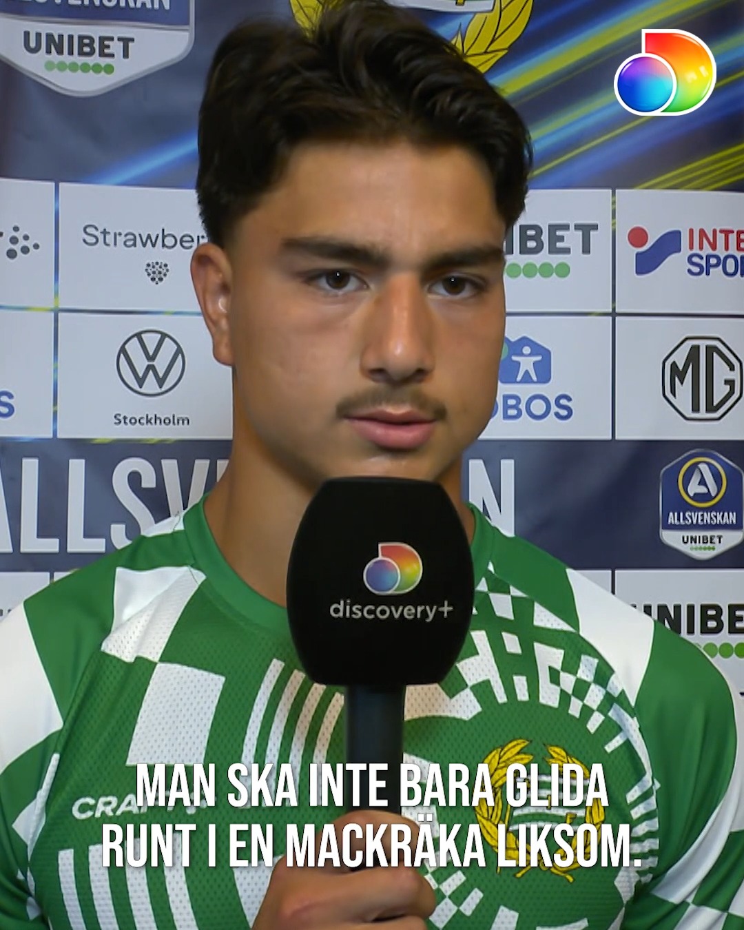 ”Man ska inte glida runt i en mackräka” 😅🦐 Jusef Erabi om att slå ...
