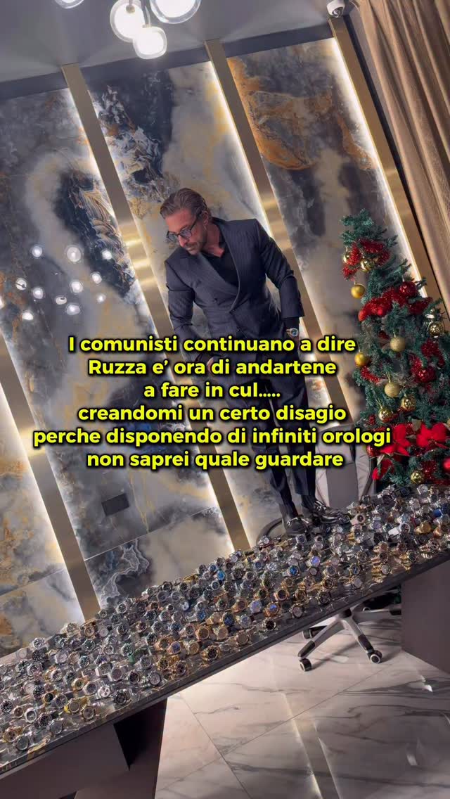 I comunisti continuano a dire Ruzza e’ ora di andartene a fare in cul ...