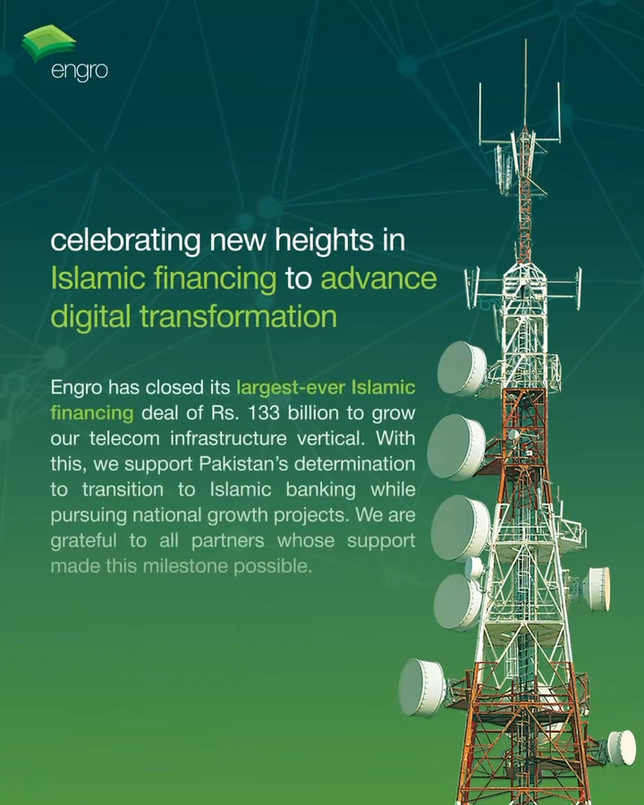 Reaching new heights through Islamic financing. Engro marks its largest ...