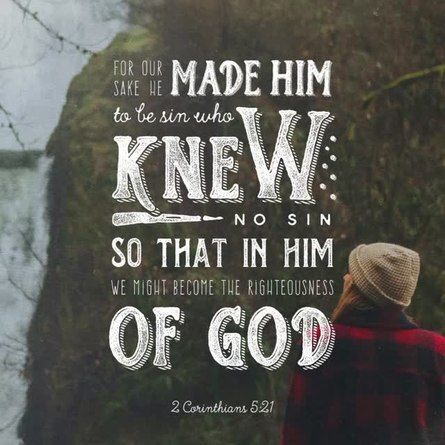 When we accept and confess Christ as our Savior, something amazing ...