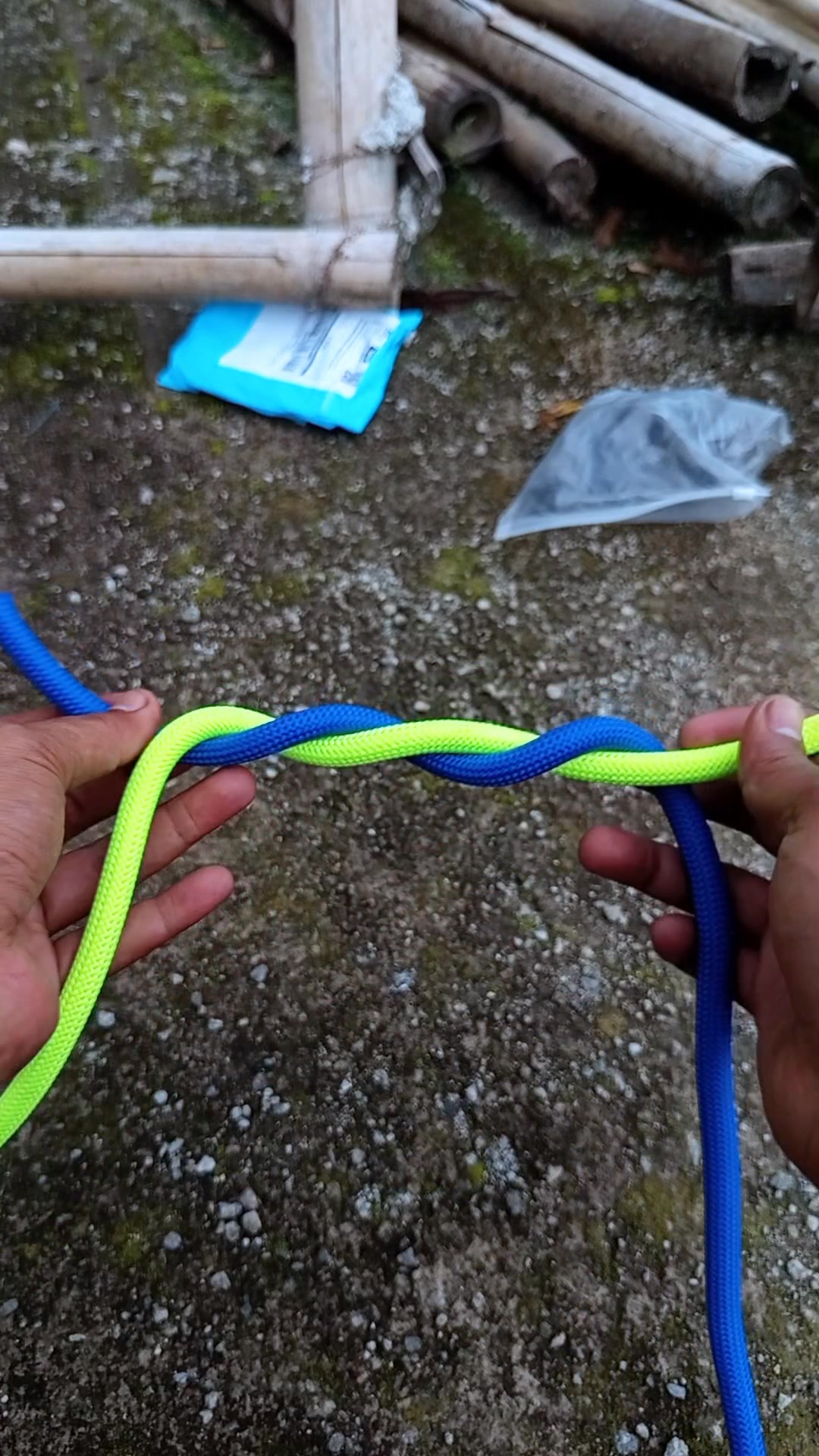 How to join two ropes simply #knot #rope | Knot Reel | Facebook