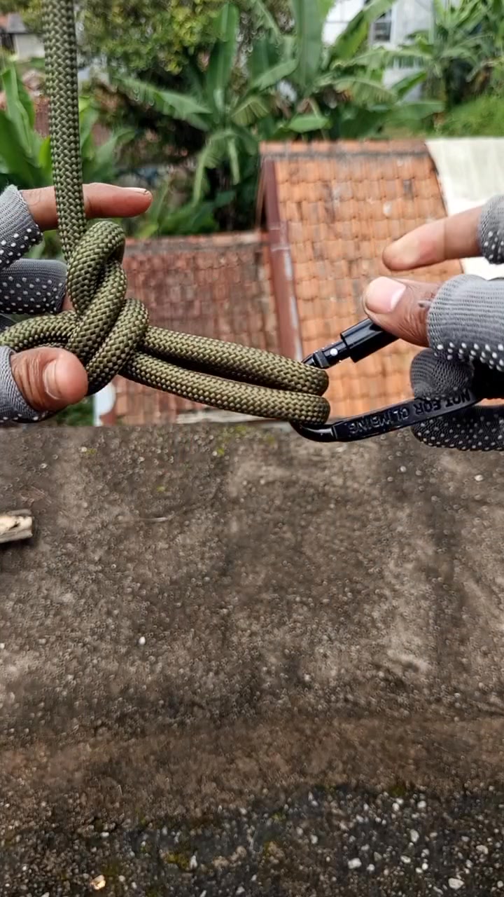 Double butterfly knot #knot #rope | Neuiez | Facebook