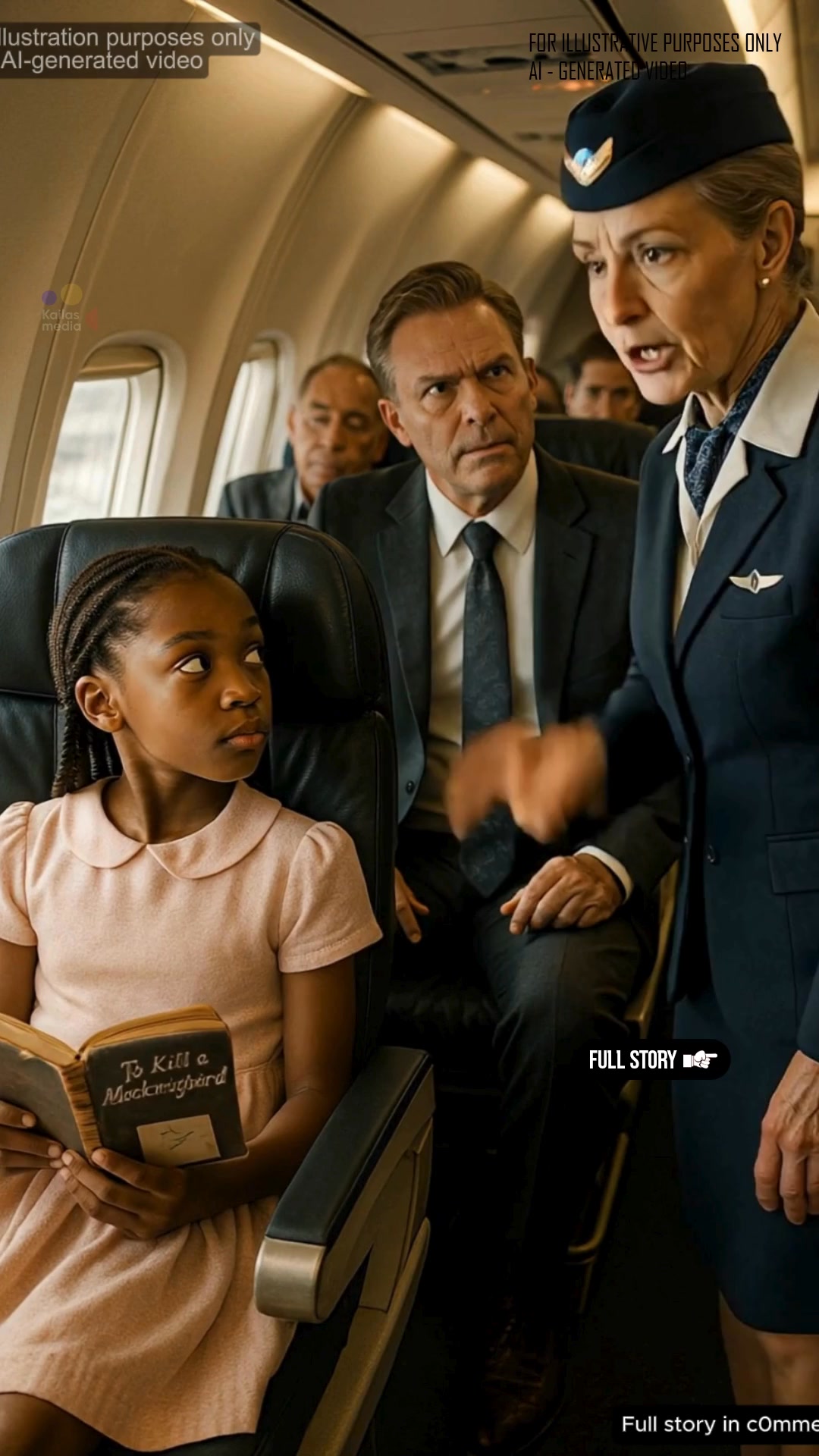 BLACK CHILD TOLD TO SWITCH SEATS—FLIGHT CREW FREEZES WHEN THEY HEAR HER ...