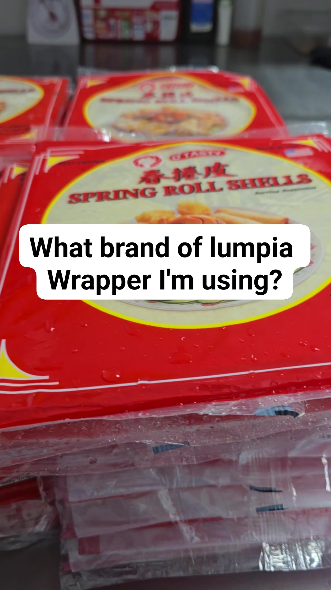 Lots of you asked what kind of lumpia wrapper I’m using. I’ve been deep ...