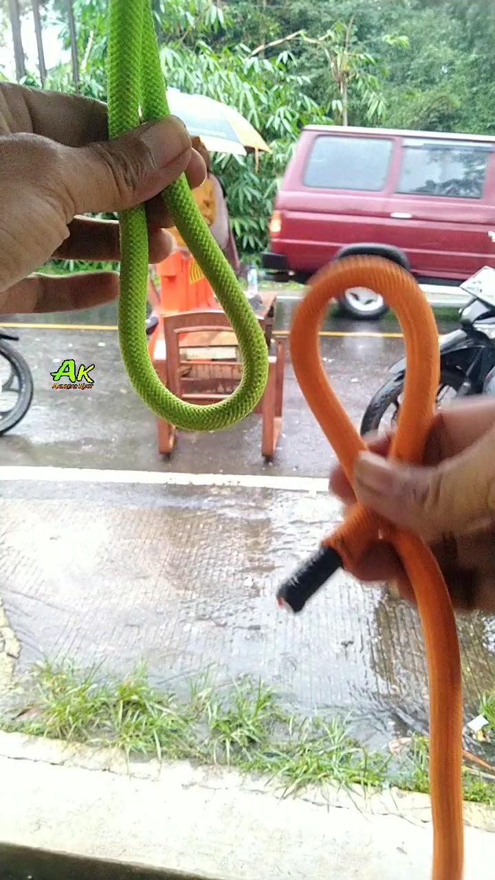 easy trick to connect 2 ropes......💪 #knot #rope #tips #a #diy # ...