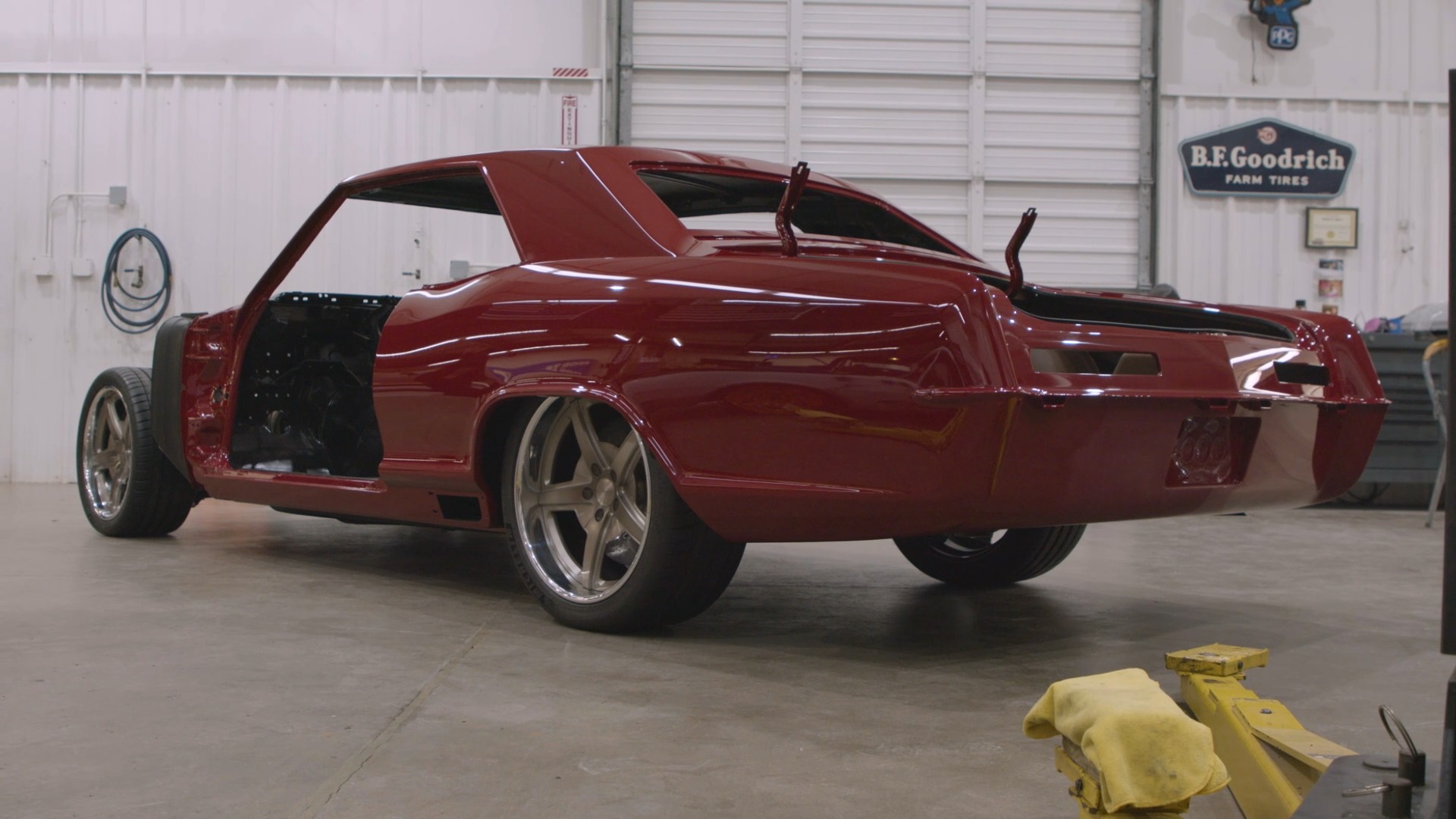 The chassis for Jeff's 1965 Buick Riviera is assembled and ready to ...