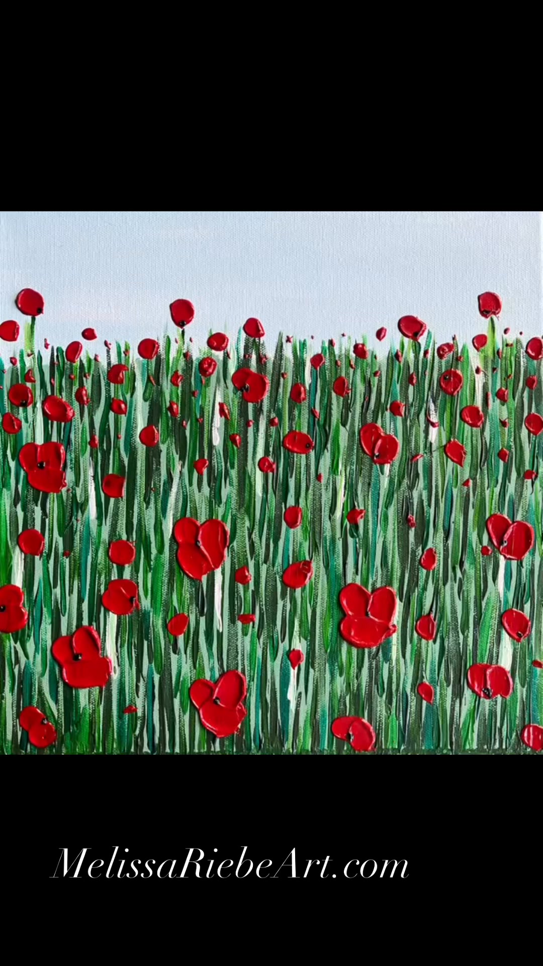 “Poppy Meadow” captures the joyful energy of a sunlit poppy meadow. I ...