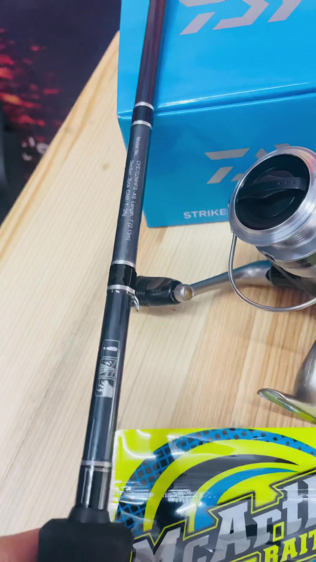 amazon.com fishing rods and reels Rod Reel Full Kit Portable Travel Spinning Pole Reel Lure Carry Bag anglers will have everything Qty:25 Pack Inventory Location_Online Only River-Run Stripers - The