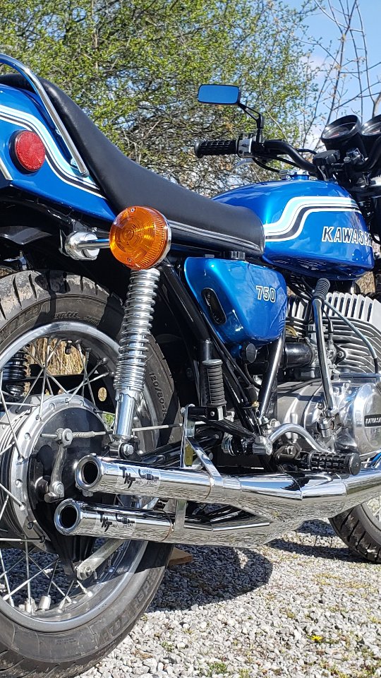 1972 KAWASAKI H2 750 #kawasaki #motorcycle #2stroke #twostroke