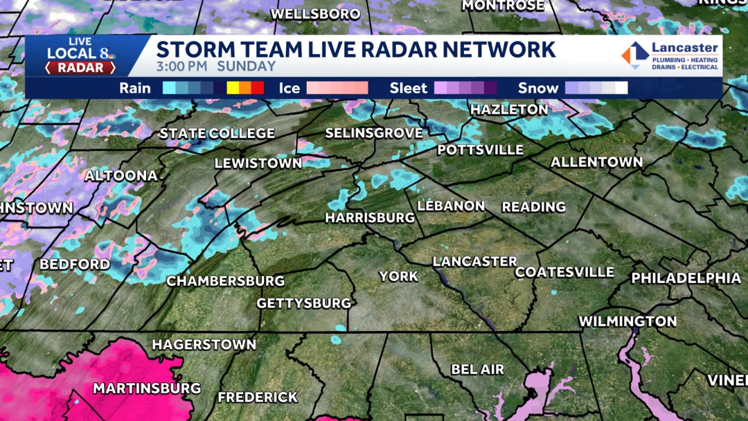 RADAR UPDATE 5:04 PM Storm Team Live Radar Network is showing us some ...