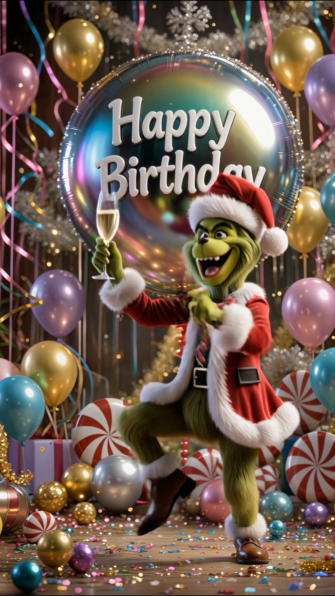 The Grinch says Happy Birthday., #birthday #HappyBirthday #birthdaycelebration #birthdaysong | Greetings To You